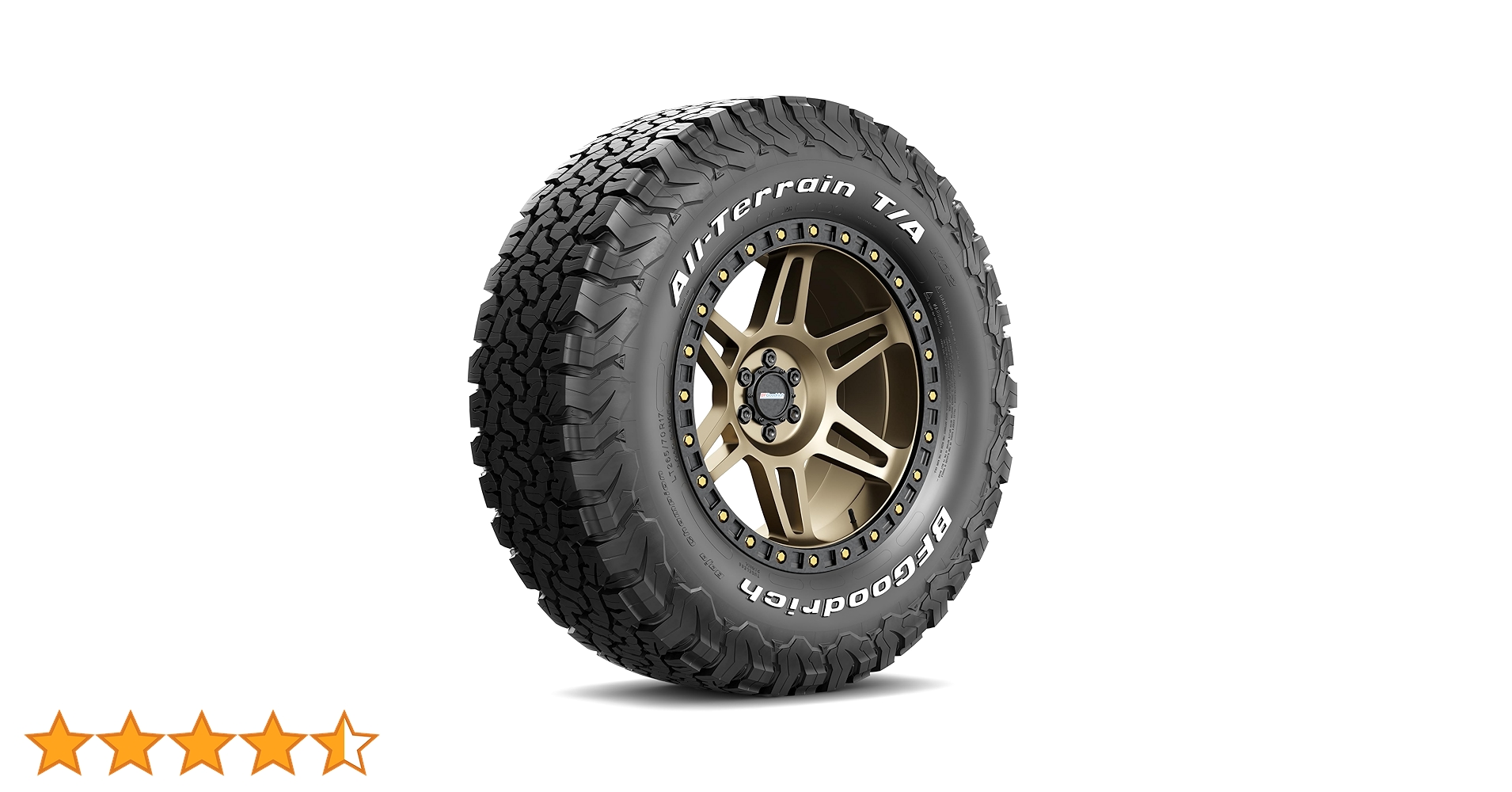 BFGoodrich All-Terrain T/A KO2 Radial Tire for All Seasons